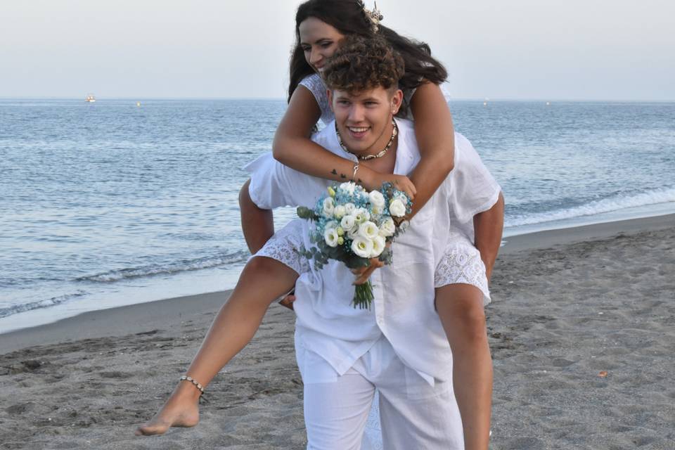 Boda Elopement en la playa