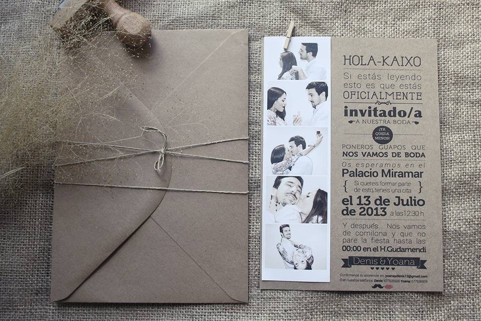 Invitaciones de boda