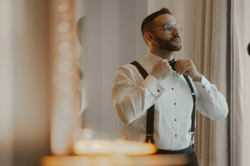 Preparativos Novio