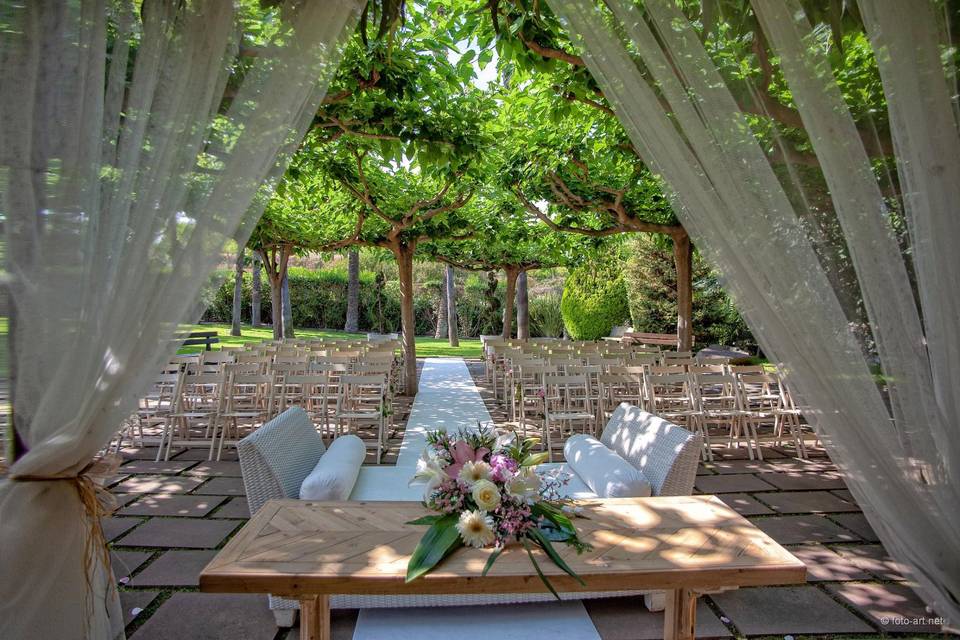 Ceremonias al aire libre