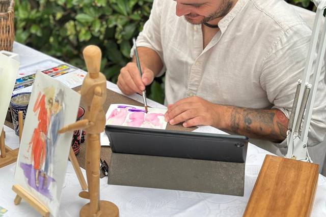 Anxo - Arte en directo