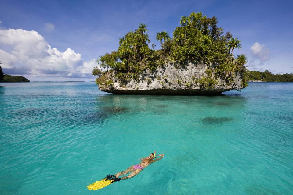 Isla de palau, Micronesia