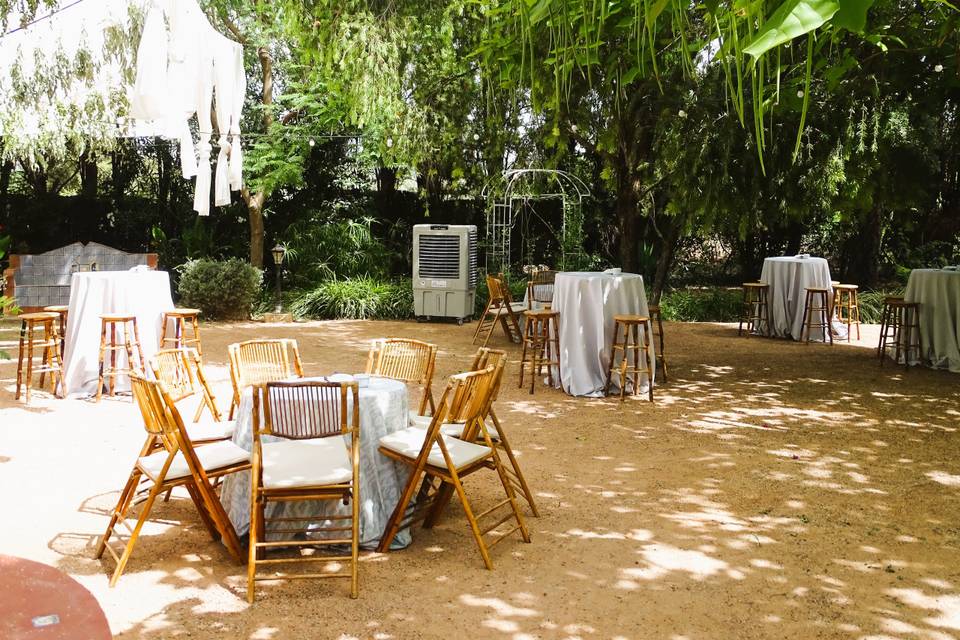 Montaje copa jardin.