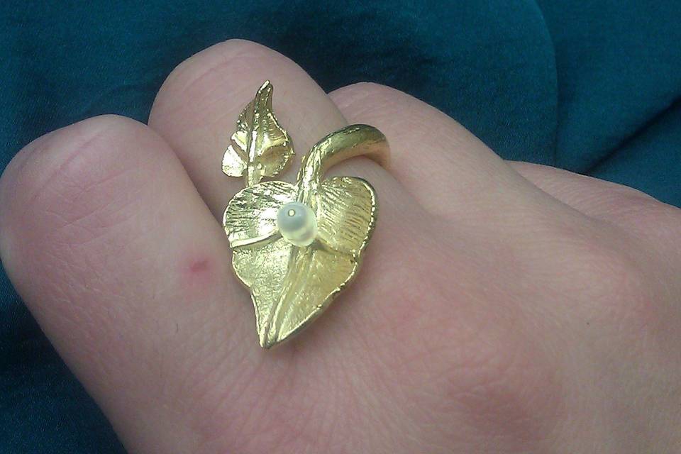 Anillo hiedra