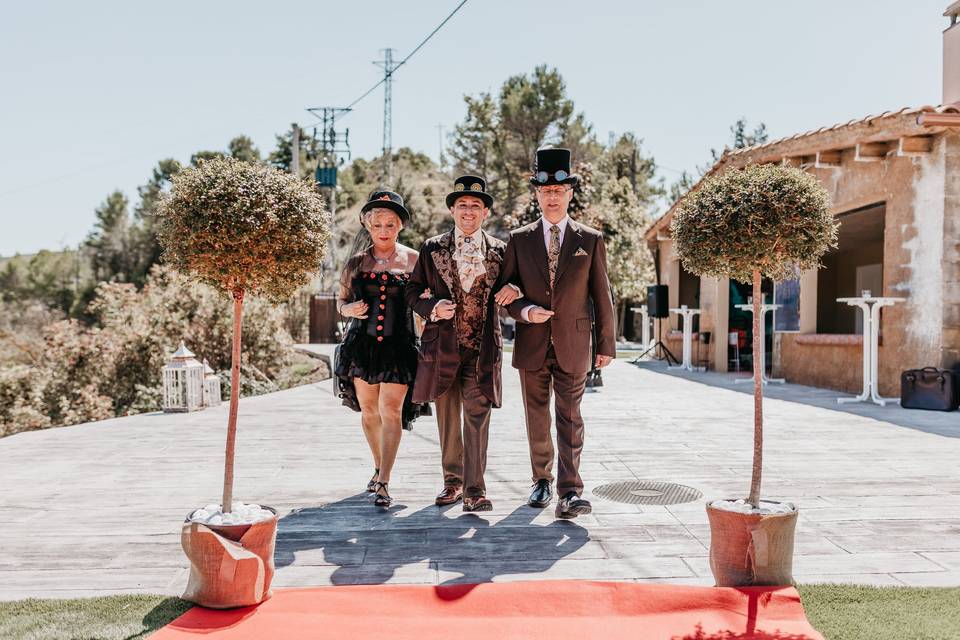 Boda Steampunk