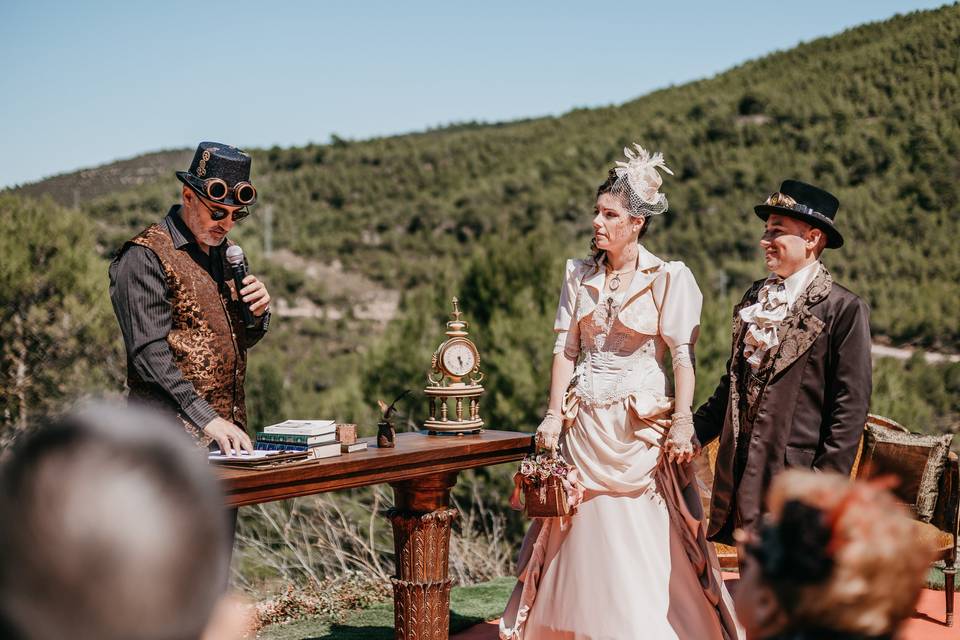 Boda Steampunk