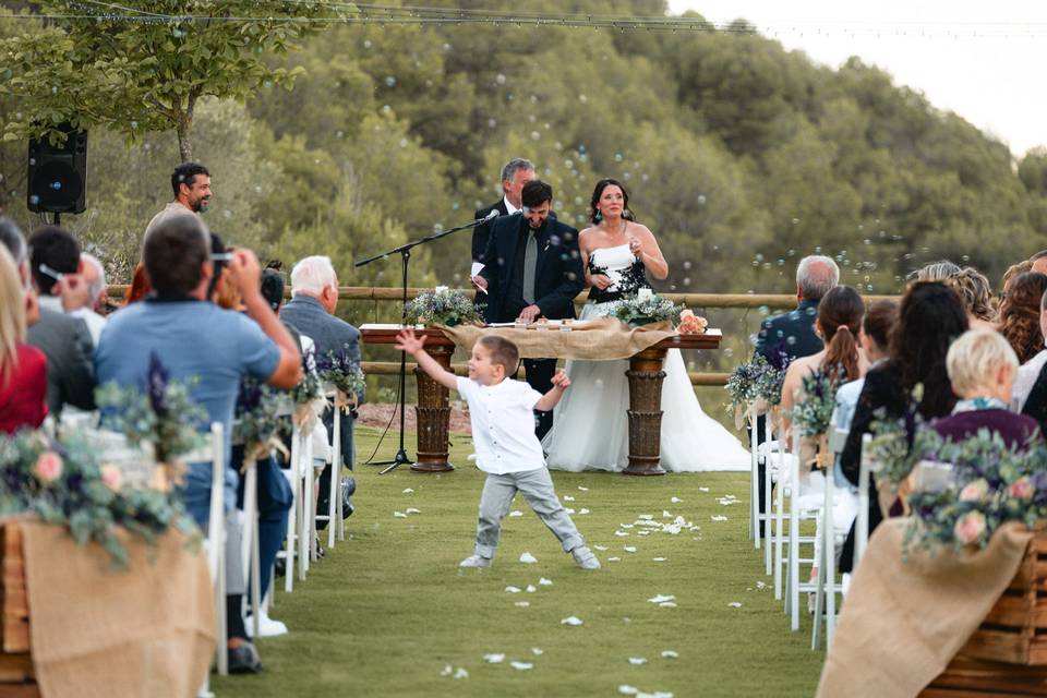 Celebración de boda oficial