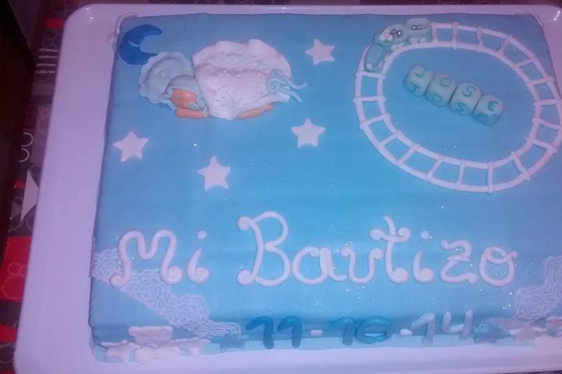 Tarta bautizo