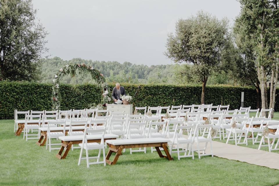 Preparativos de la novia