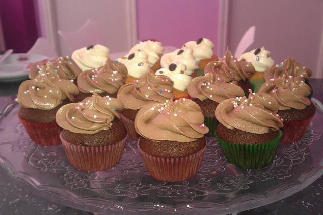 Cupcakes de chocolate
