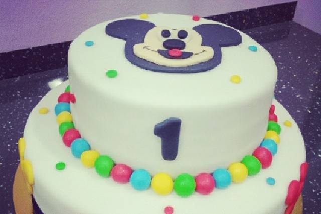 Tarta Mickey para cumpleaños