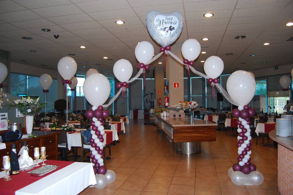 Bouquets de globos