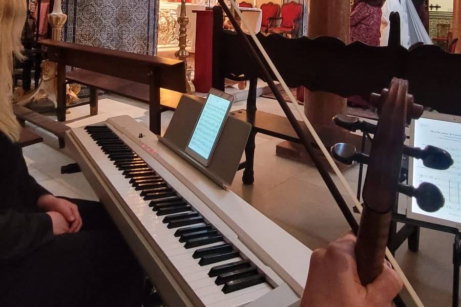 Piano y violín