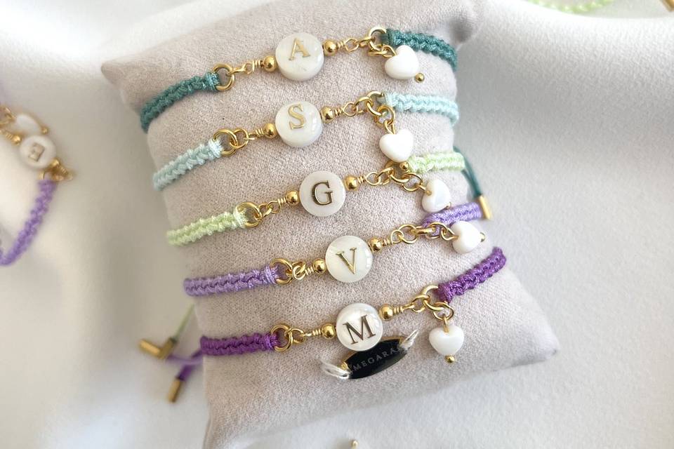 Pulseritas de macramé