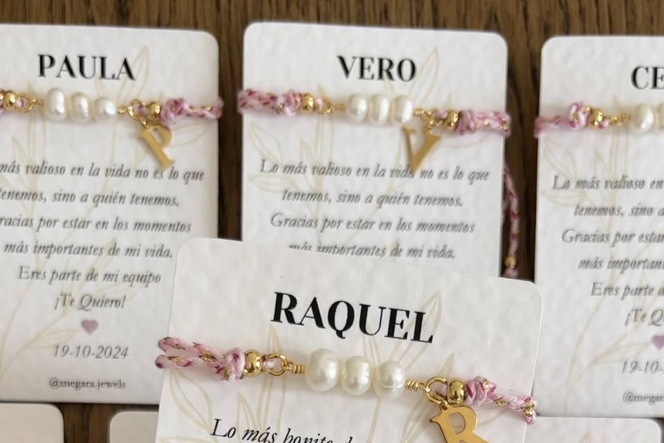 Pulseras personalizadas