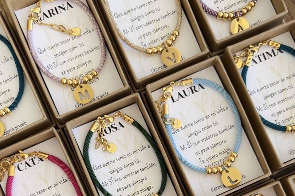 Pulseras personalizadas