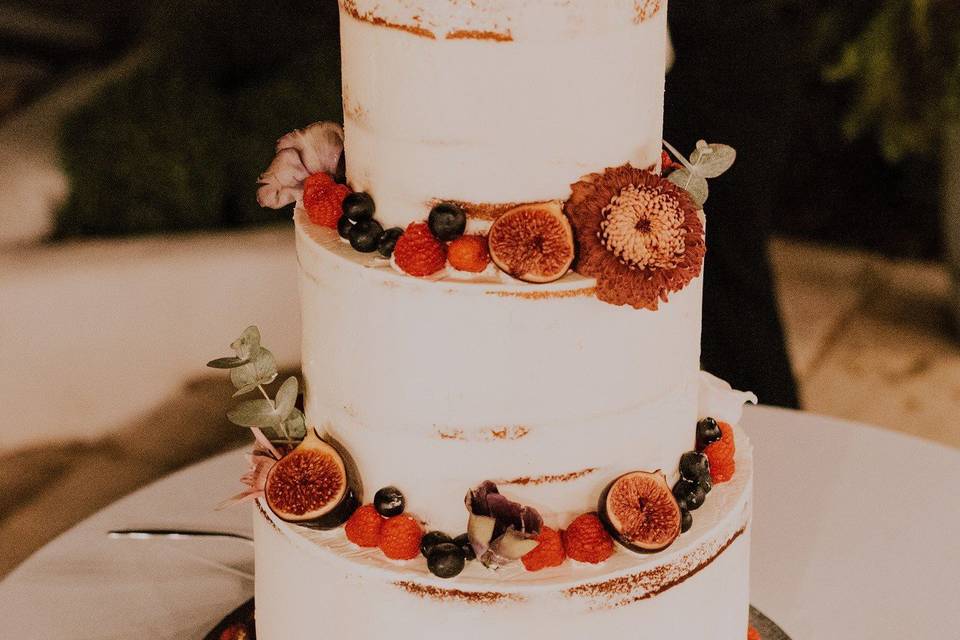 Naked Cake otoñal