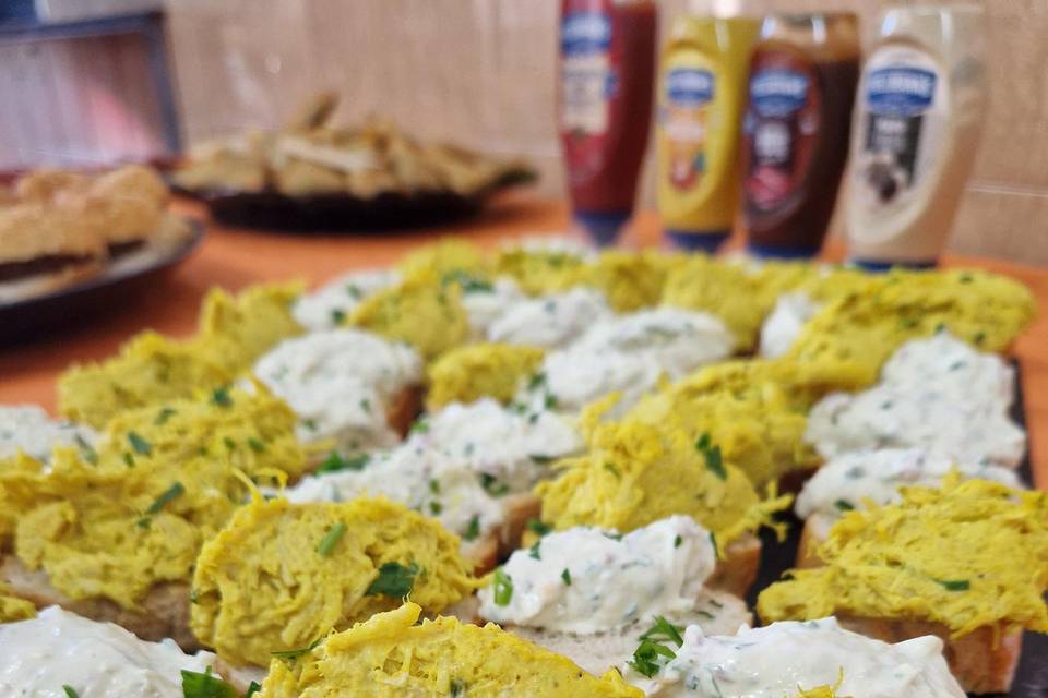 Montaditos variados