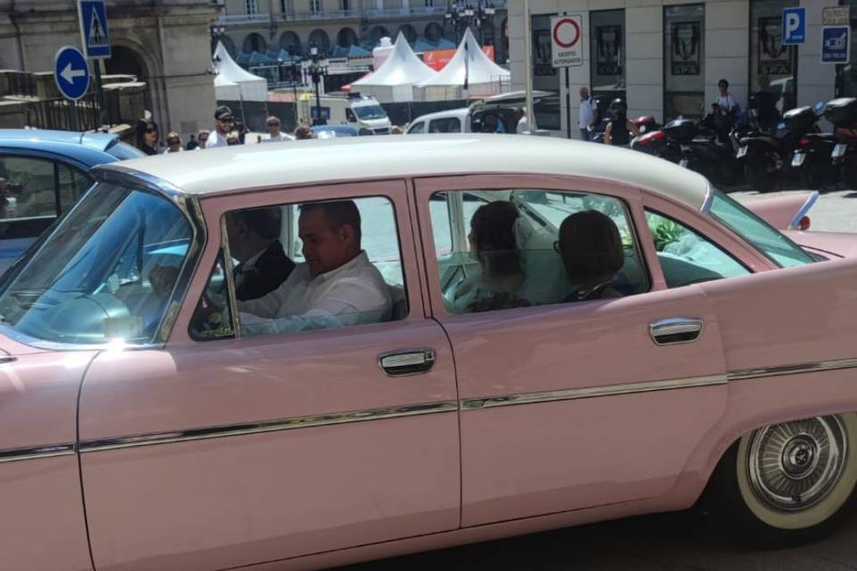 Llegada a la iglesia