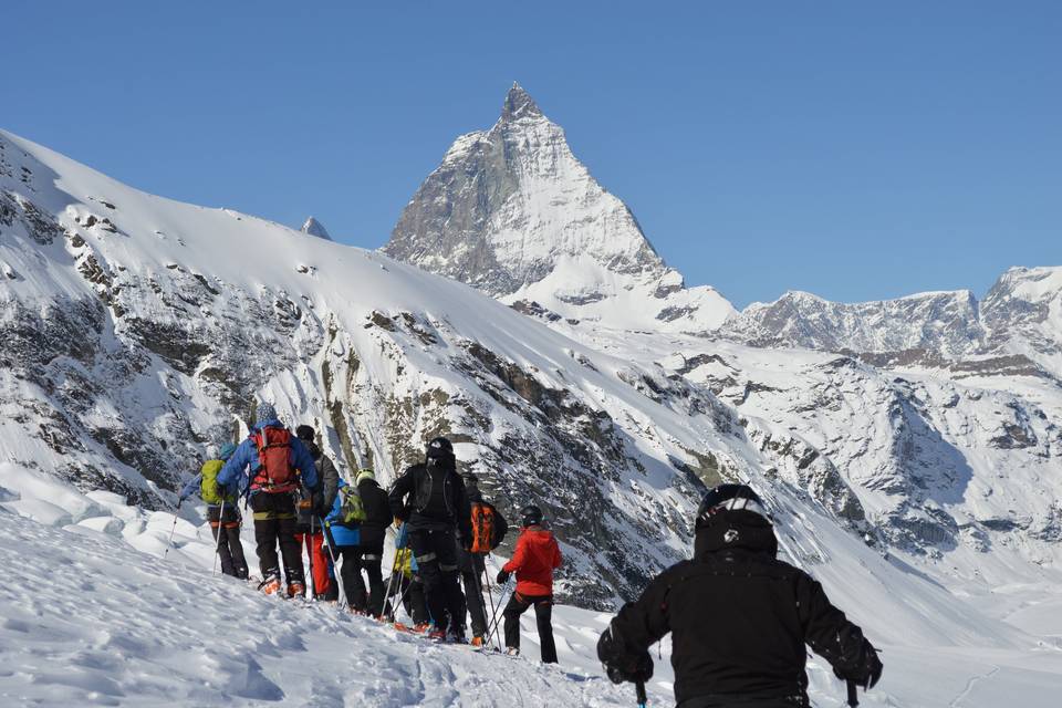 Zermatt, parais de la nieve