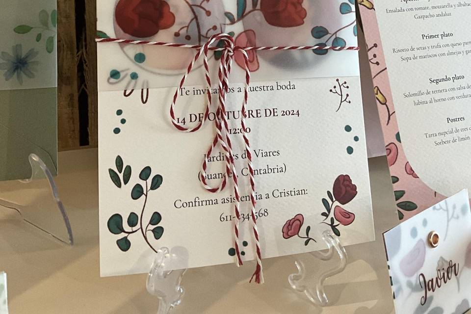 Diseño de invitación