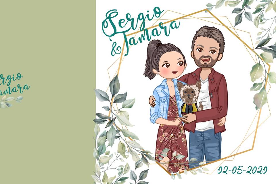 Invitaciones de Sergio y Tamara