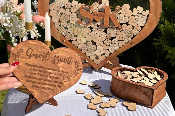 Corazones de boda