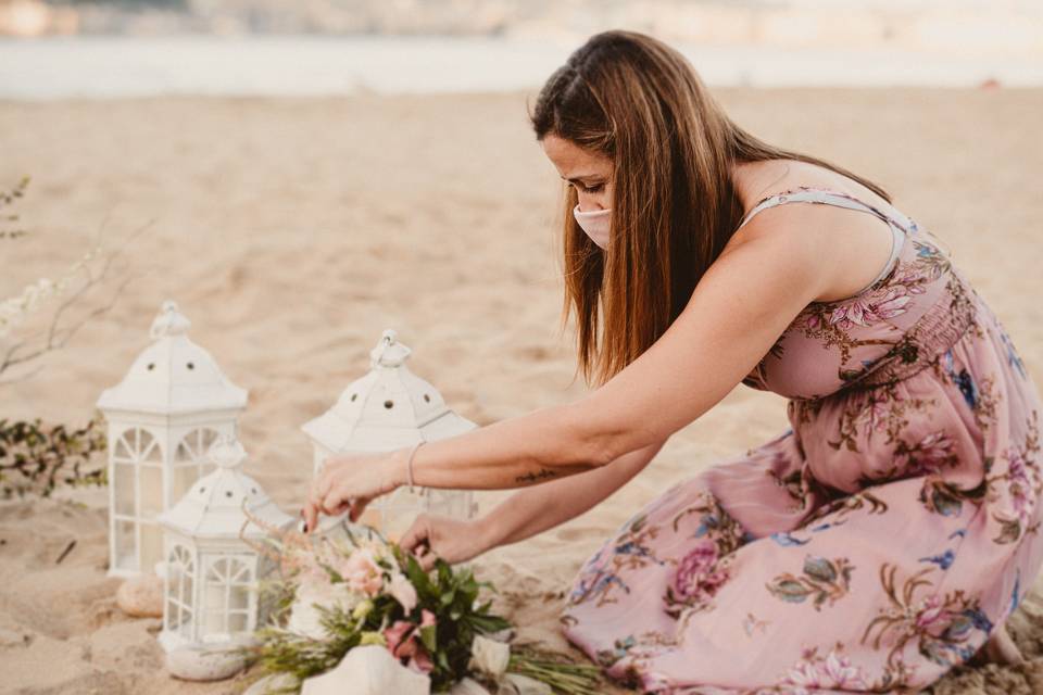 Boda en la playa