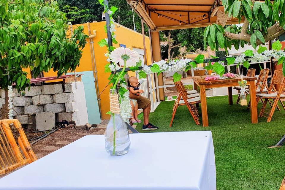 Zona Banquete Piscina
