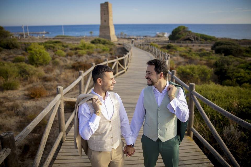 Postboda Juanma y José