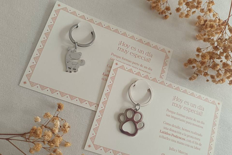 Tarjetas detalles Boho