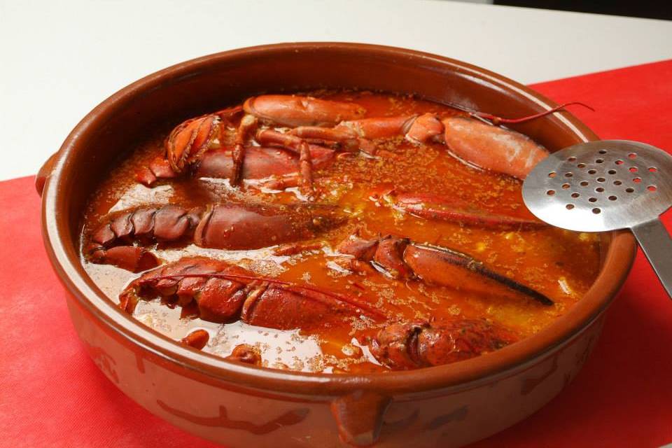 Arroz caldoso de bogavante