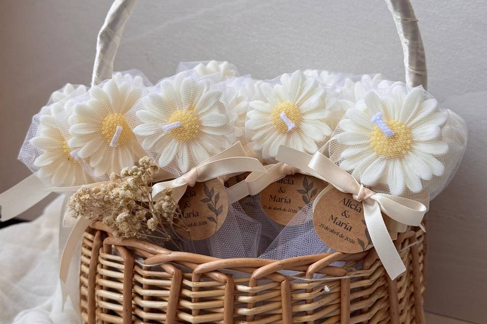 Vela margarita clásica