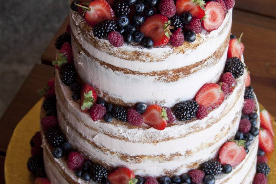 Naked cake