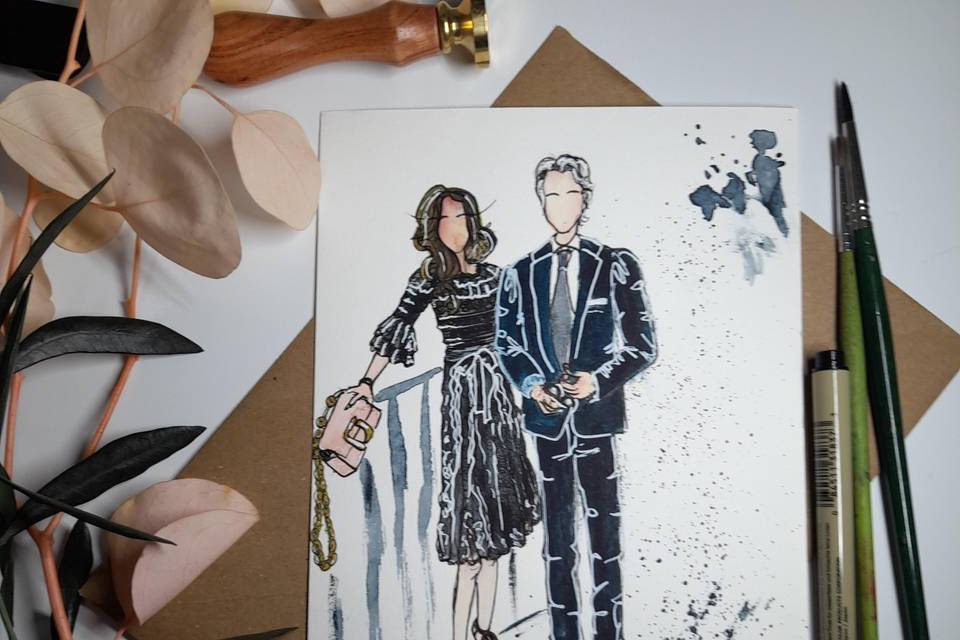 Pareja de post boda