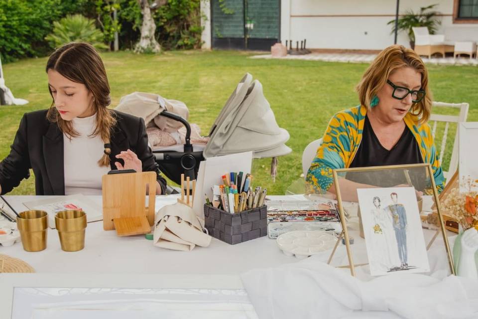 Live art boda badajoz