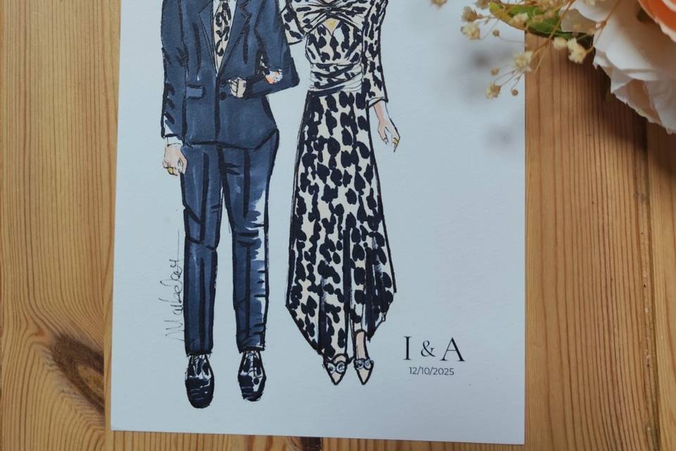 Ilustración regalo invitados n