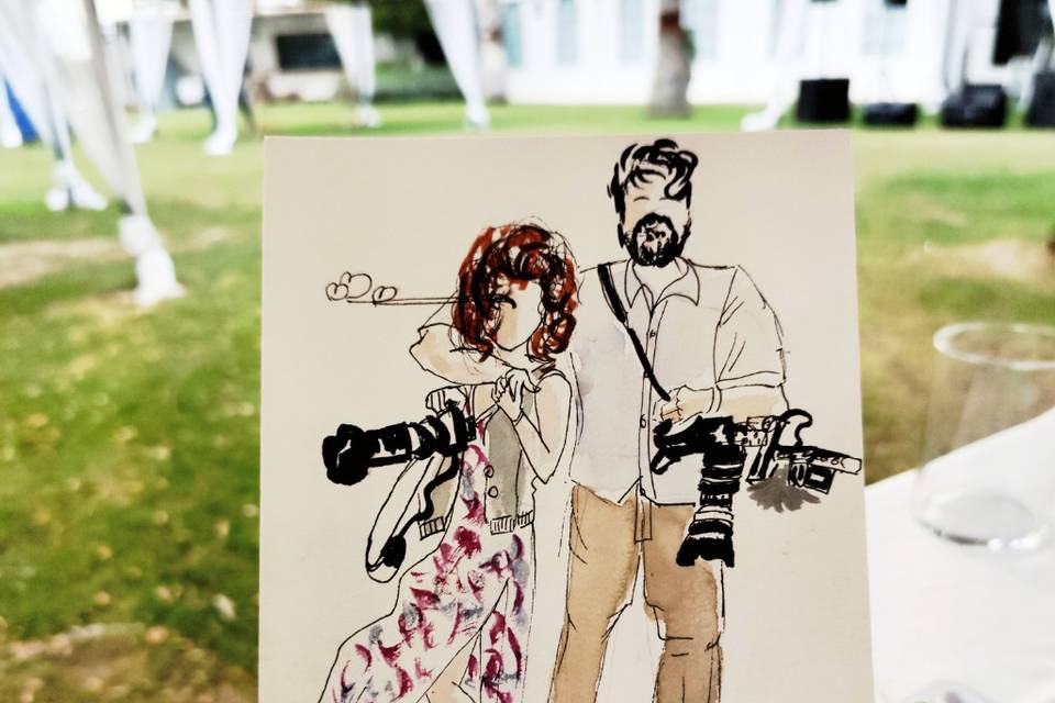 Arte en vivo bodas