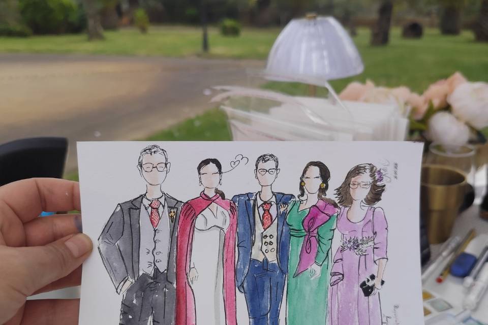 Live art bodas