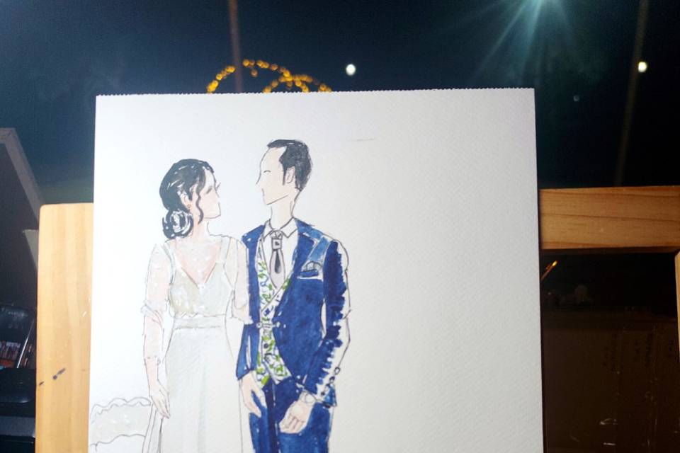 Novios live art