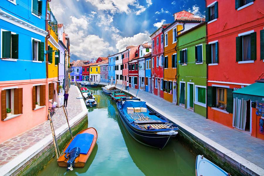 Isla de Burano, Venecia