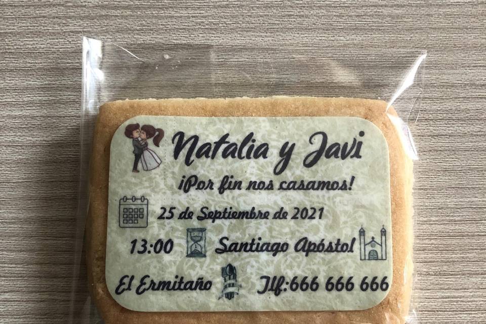 Invitación de boda