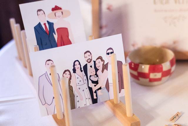 Ilustración invitados
