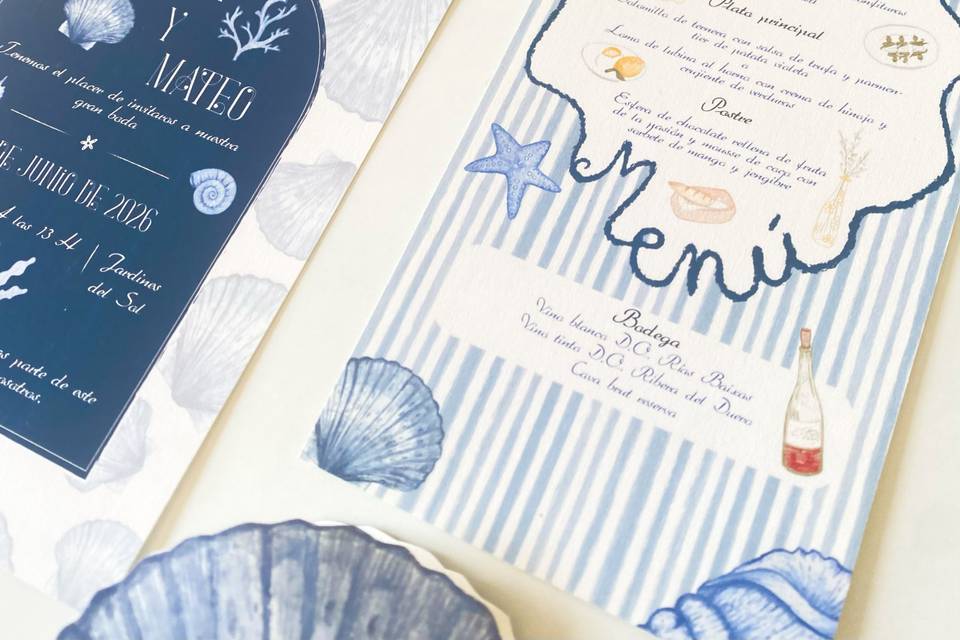 Papelería de boda