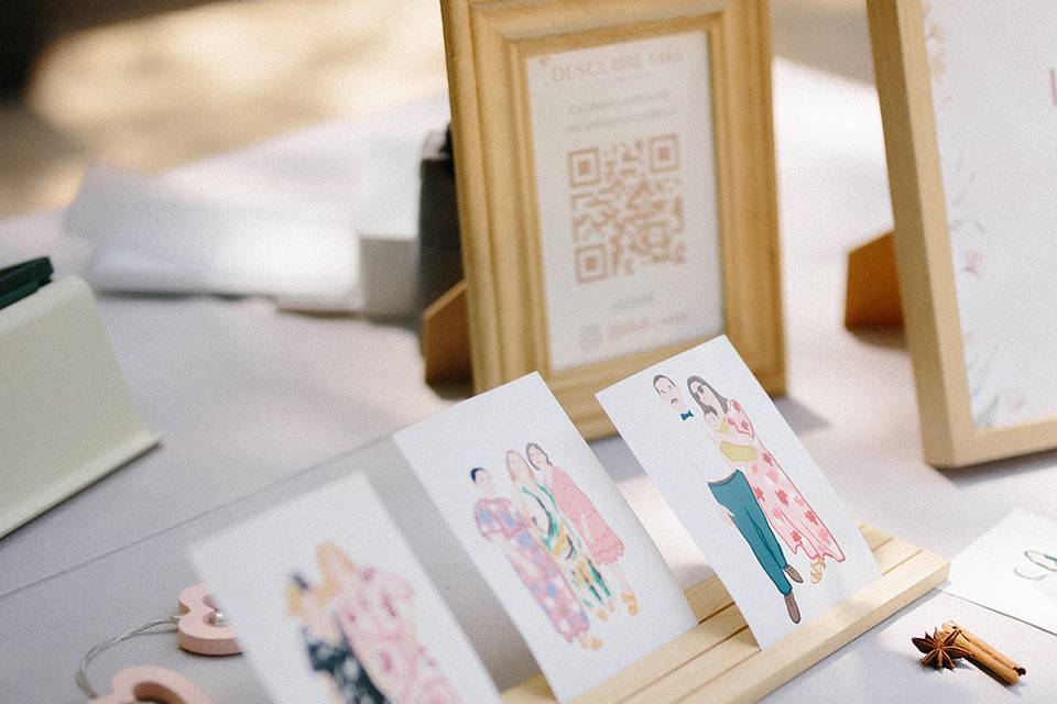 Ilustración invitados