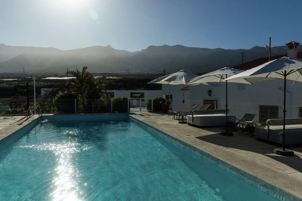 Una piscina entre mar y monte