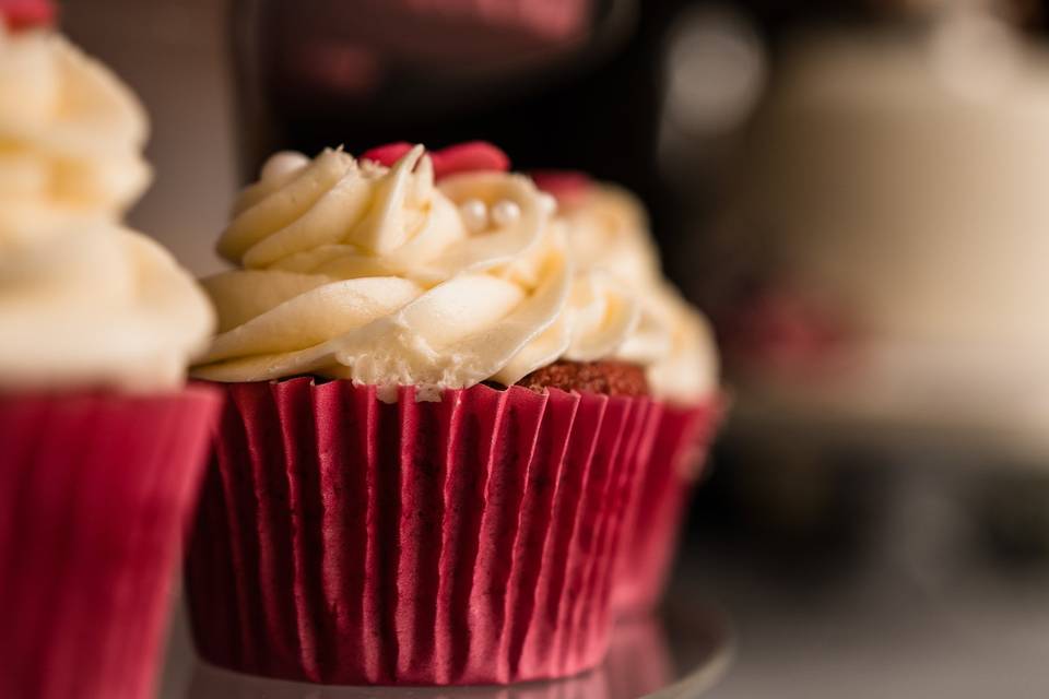 Wedding cupcake