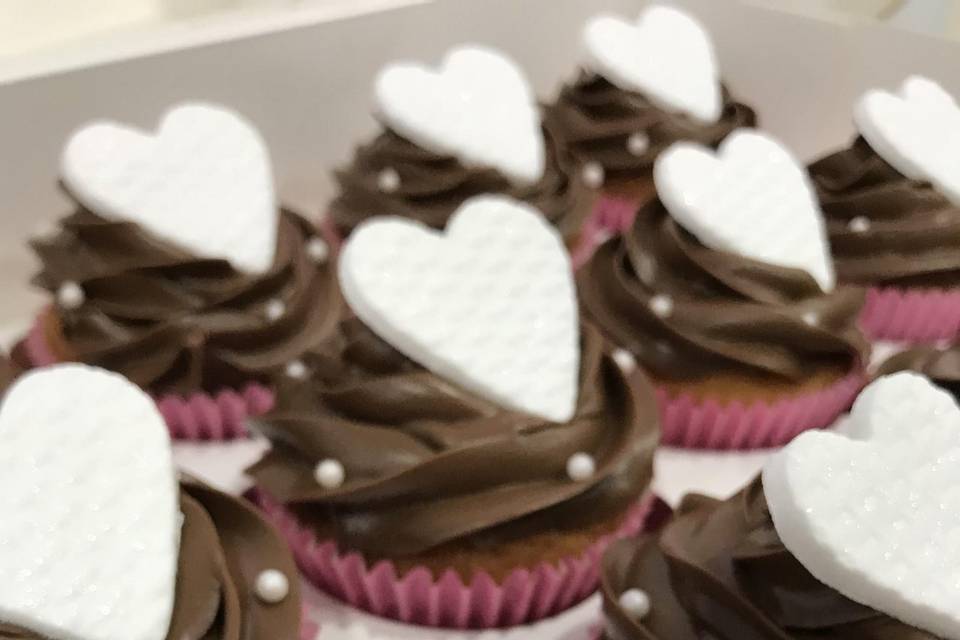 Wedding cupcake