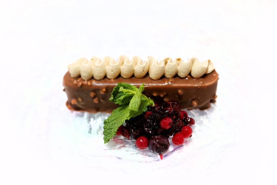 Crujiente Chocolate y Caramelo