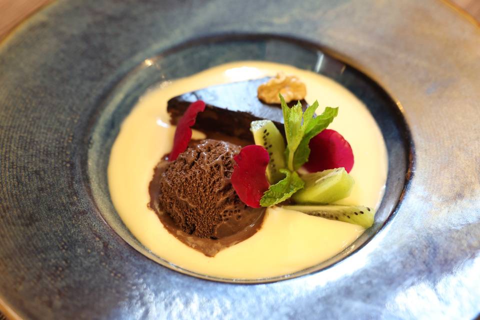 Sopa de Chocolate Blanco